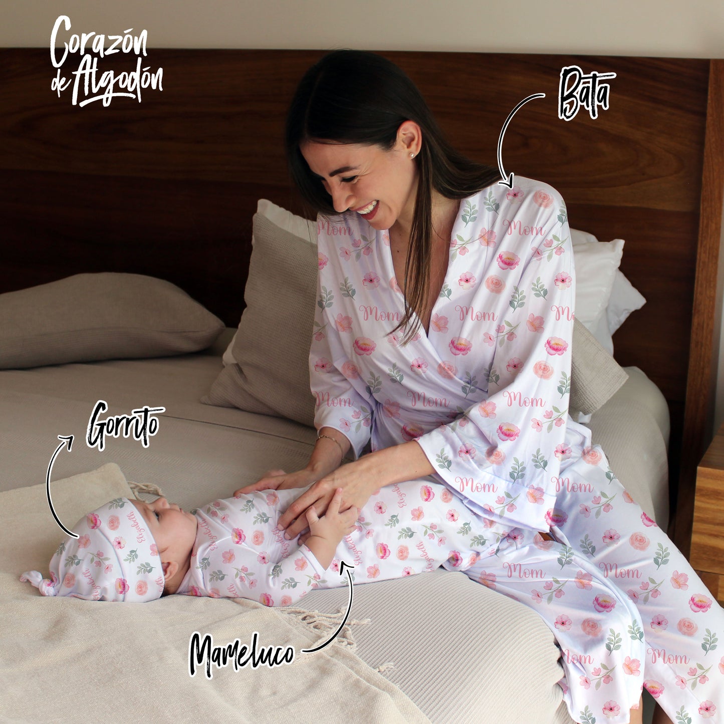 Arma tu Kit de Bienvenida Flor Rosa
