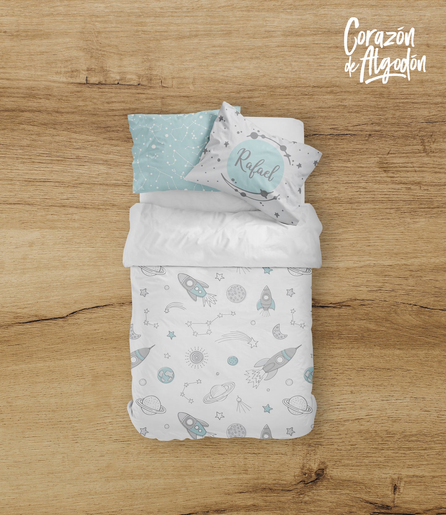 Juego de cama Espacio Rafael