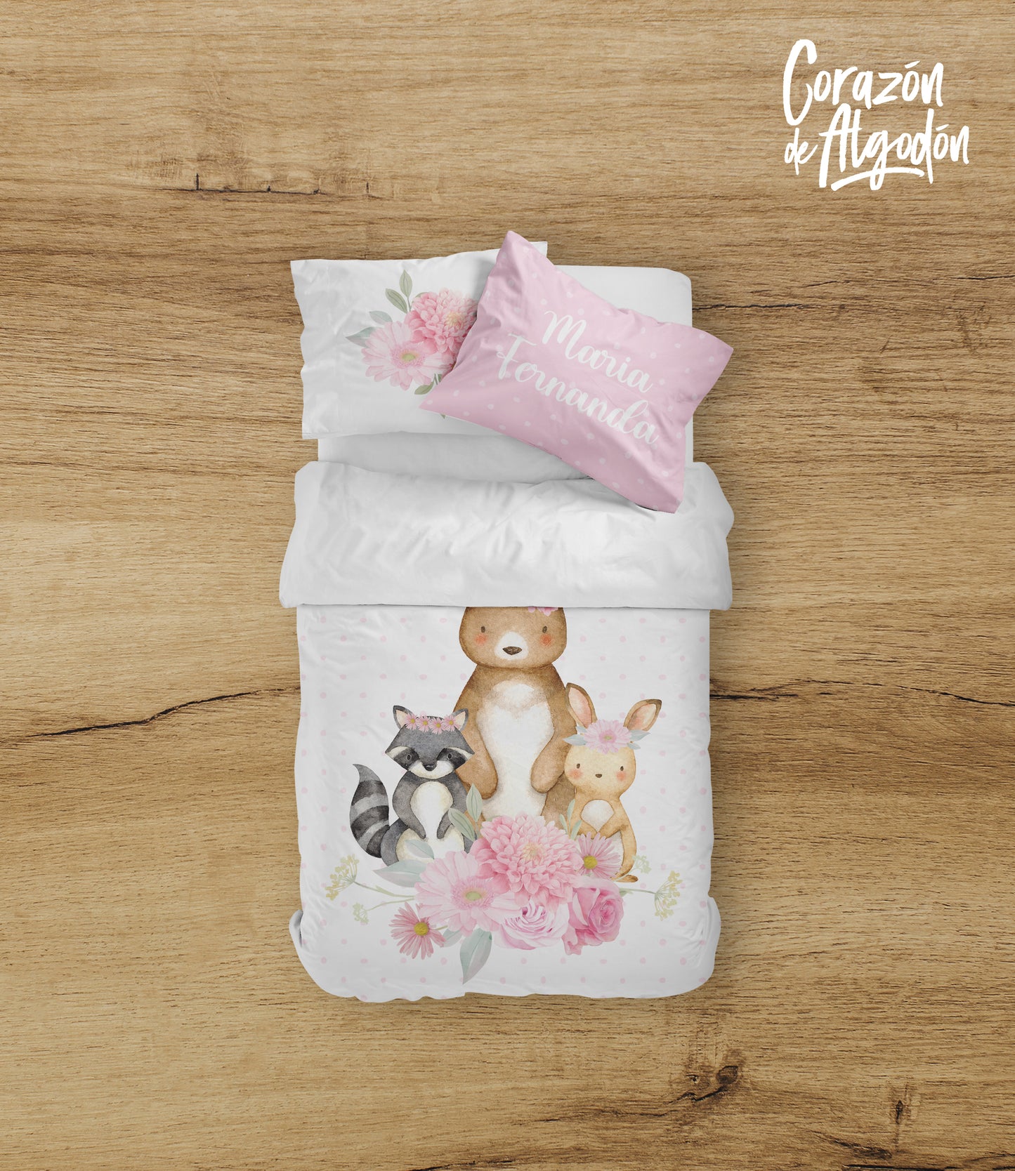 Juego de cama Woodland María Fernanda