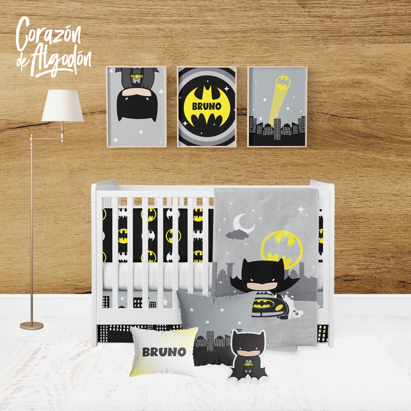 Juego de cuna Batman Bruno