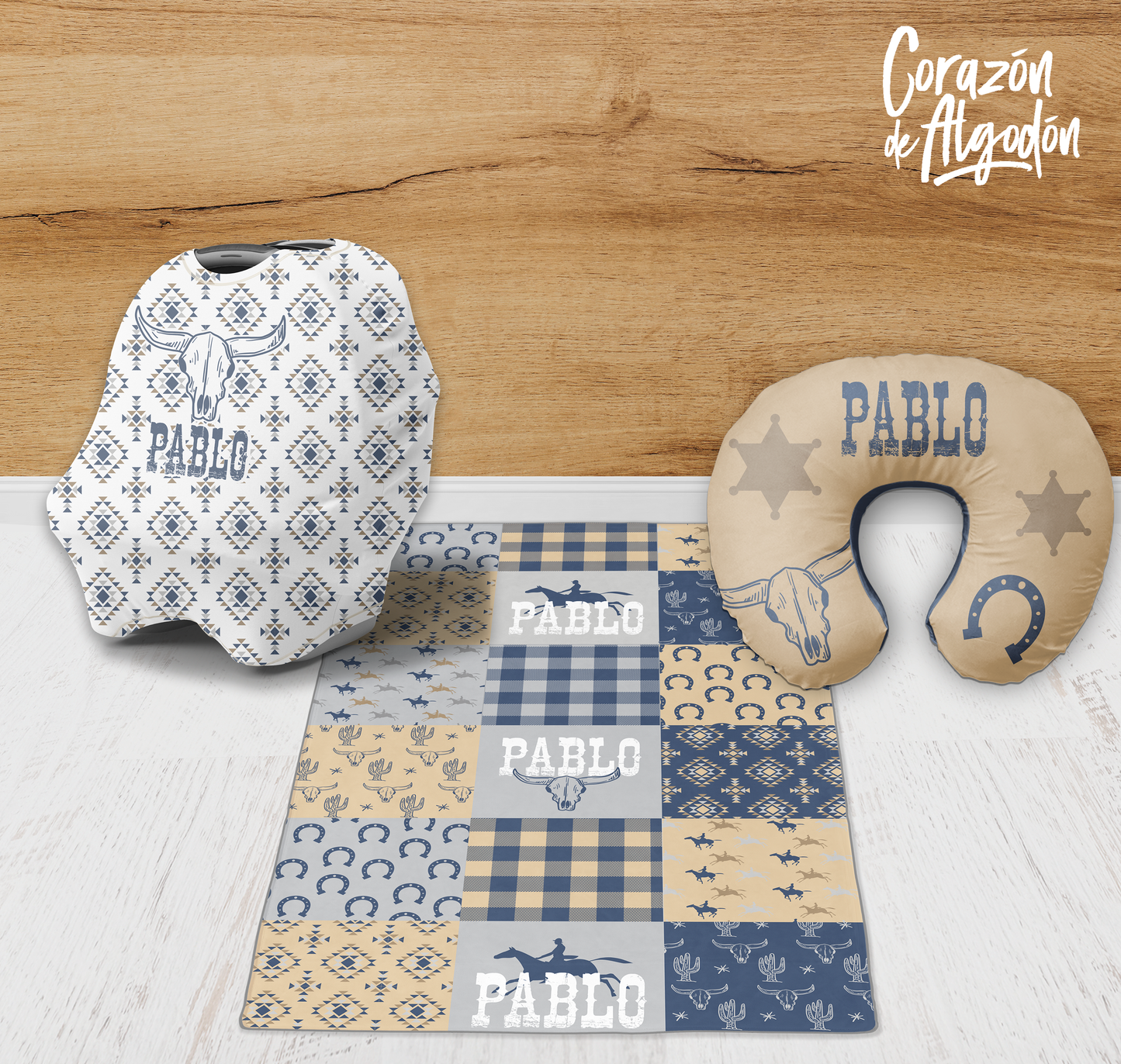 Kit de recién nacido Vaquero Pablo
