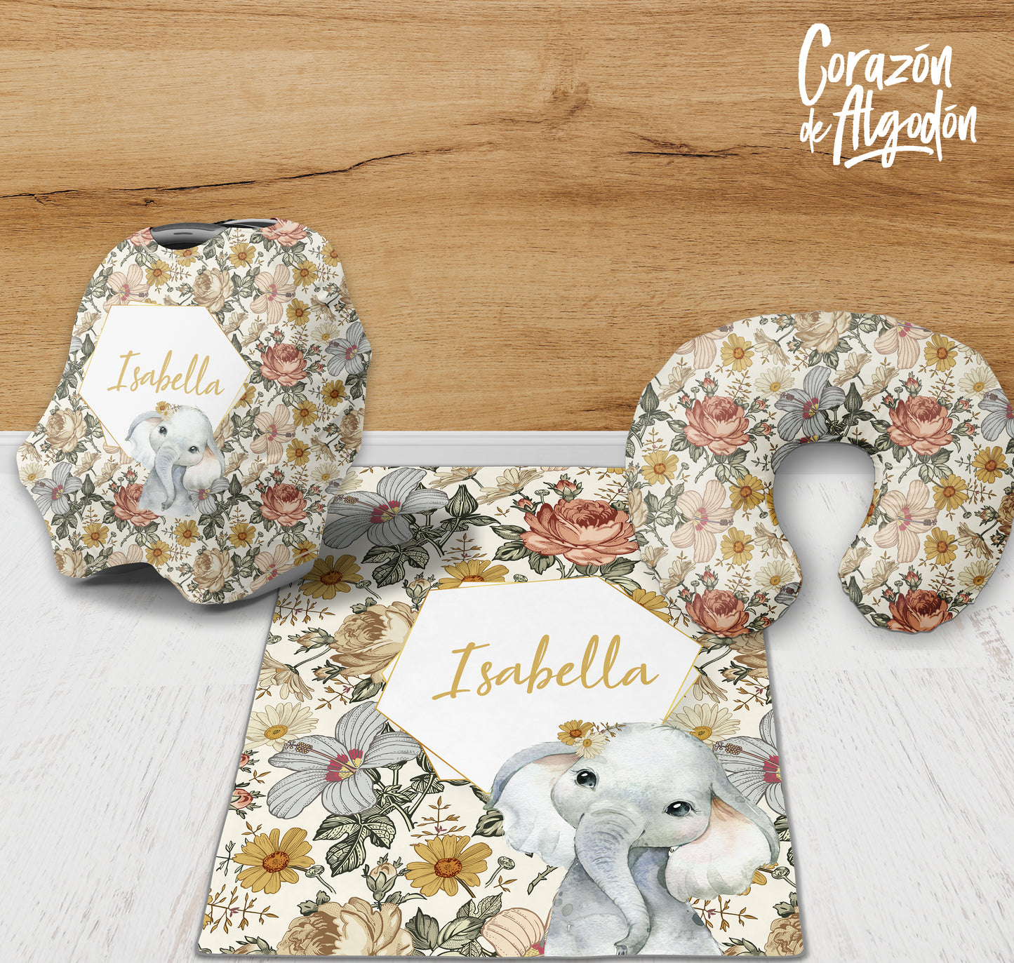 Kit de recién nacido Elefante Isabella