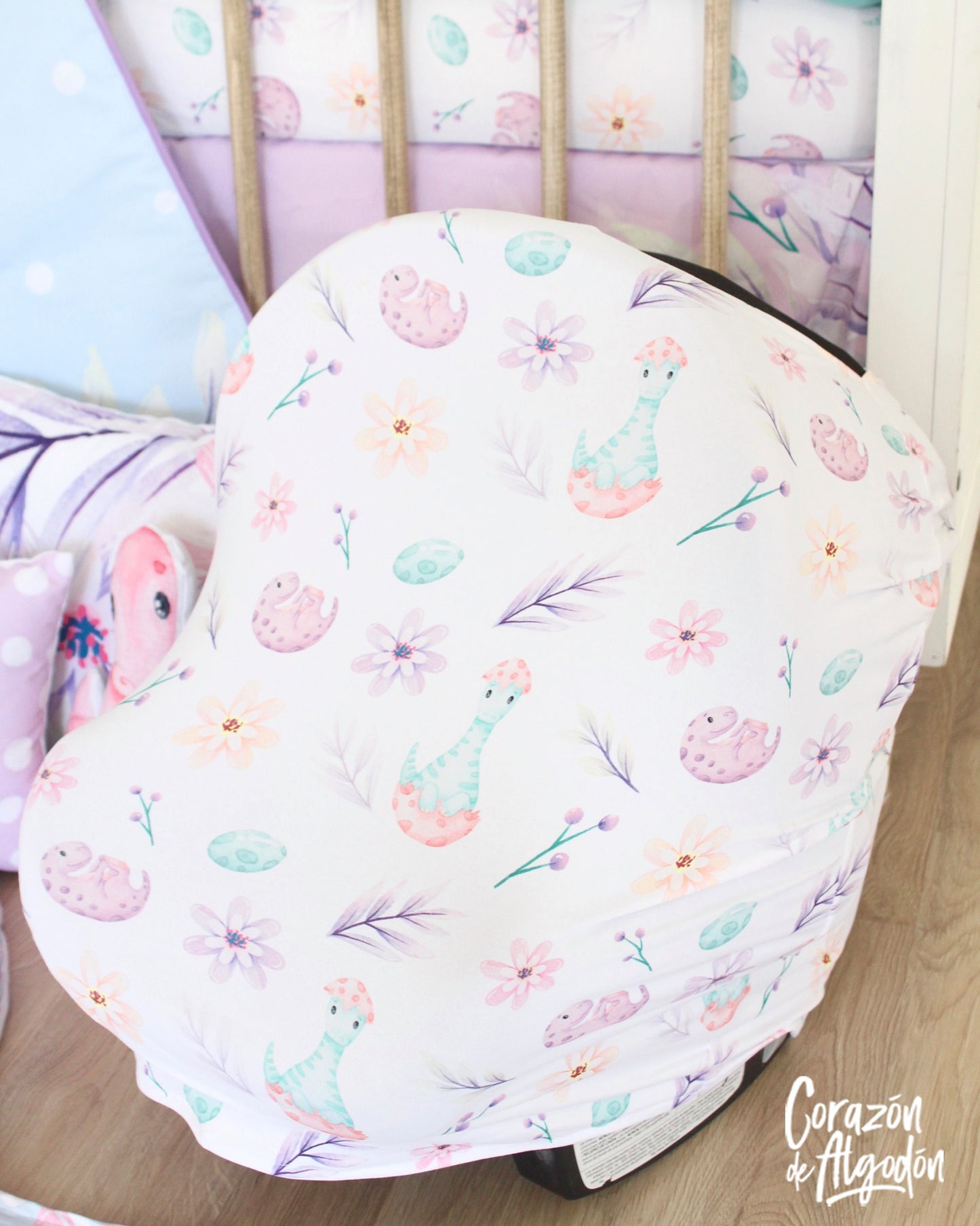 Baby cover Dinosaurio Charlotte