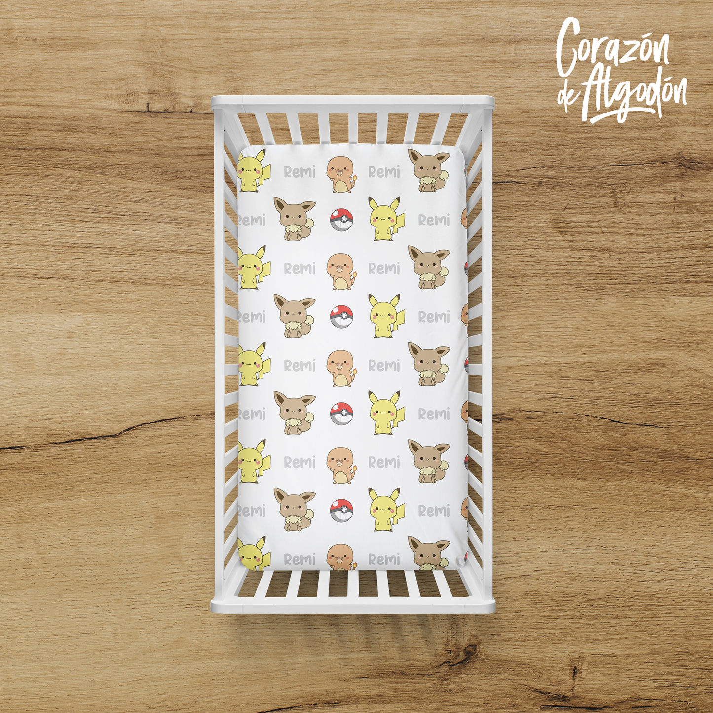 Sábana de cajón Pokemon Remi