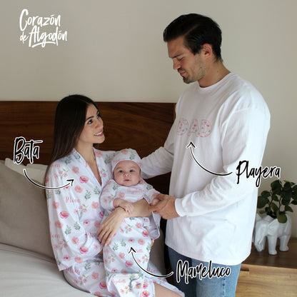 Arma tu Kit de Bienvenida Flor Rosa