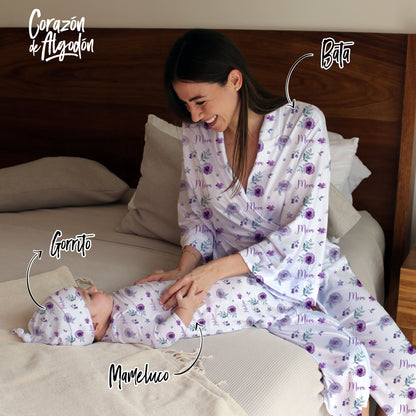 Arma tu Kit de Bienvenida Flor Morada