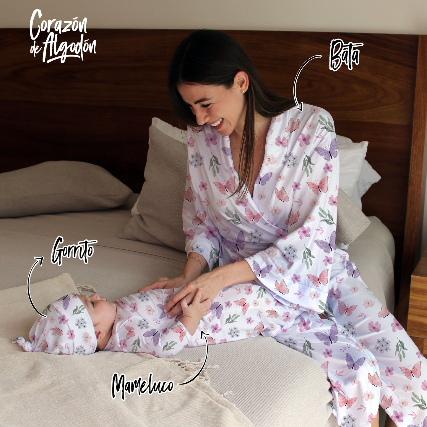 Arma tu Kit de Bienvenida Mariposas Lilas