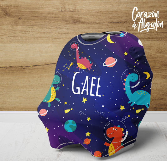 Baby cover Dinosaurio Espacial Gael