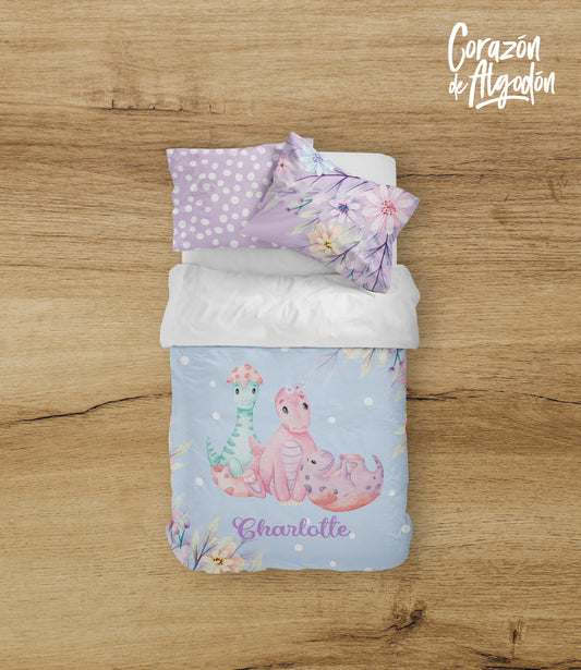 Juego de cama Dinosaurio Charlotte