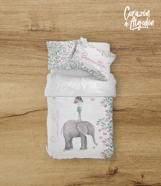 Juego de cama Elefante Samantha