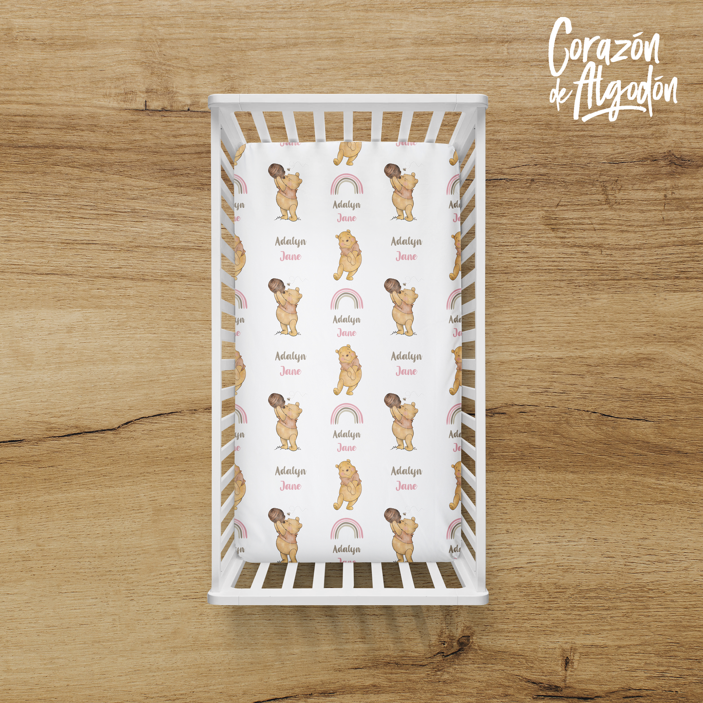 Sábana de cajón Winnie Pooh Adalyn