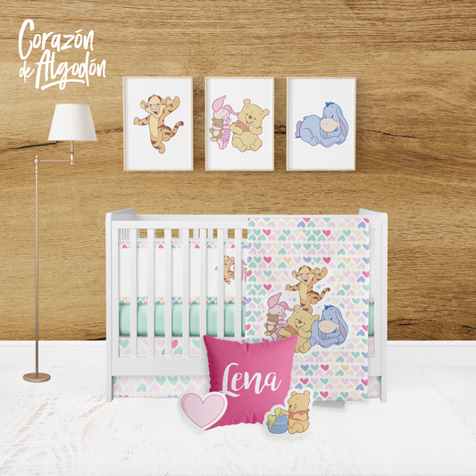 Juego de cuna Winnie Pooh Lena