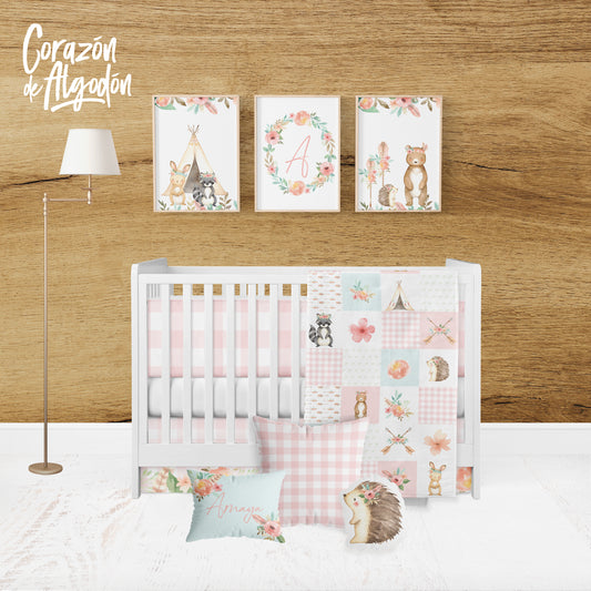 Juego de cuna Woodland Amaya