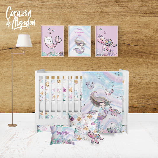 Juego de cuna Sirena Isabella