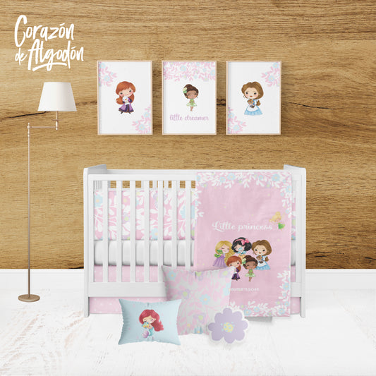 Juego de cuna Princesas Emmerson