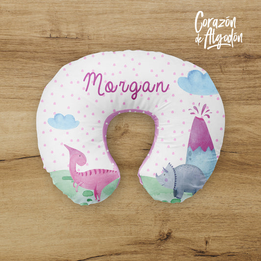 Dona de lactancia Dinosaurios rosas Morgan