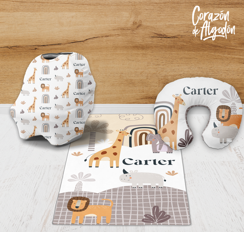 Kit de recién nacido Jungla Carter