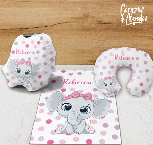 Kit de recién nacido Elefante Rebecca
