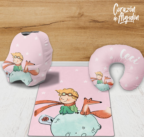 Kit de recién nacido Principito Rosa