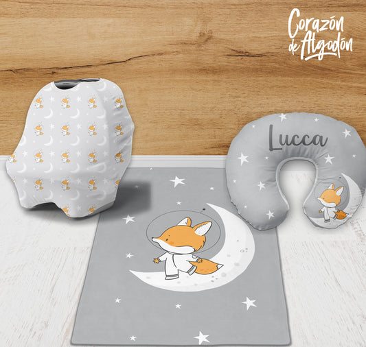 Kit de recién nacido Zorrito Astronauta Lucca