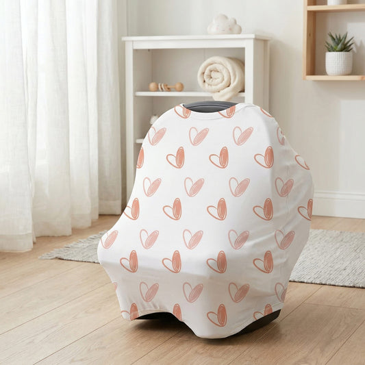 Baby cover Corazones