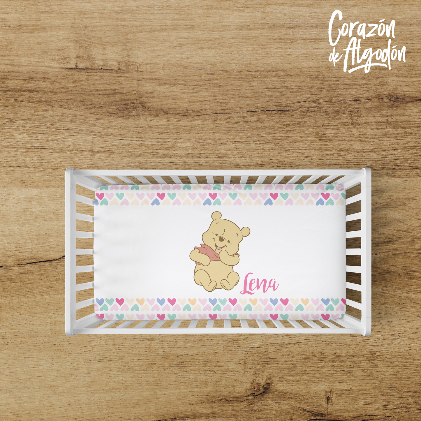 Sábana de cajón Winnie Pooh Lena