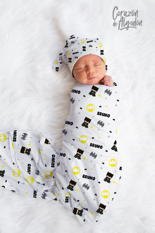 Swaddle Batman Bruno