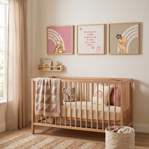 3 Textiles para enmarcar Winnie Pooh Adalyn