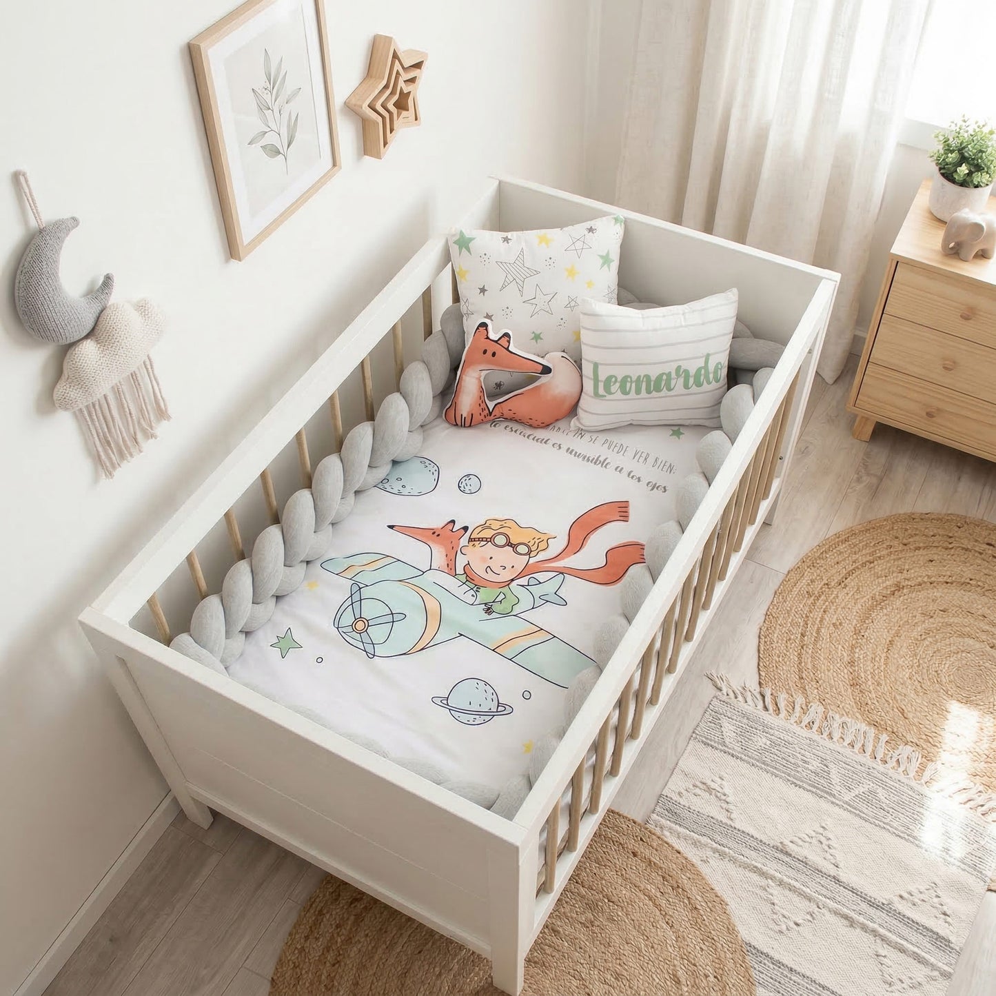 Juego de cuna Principito