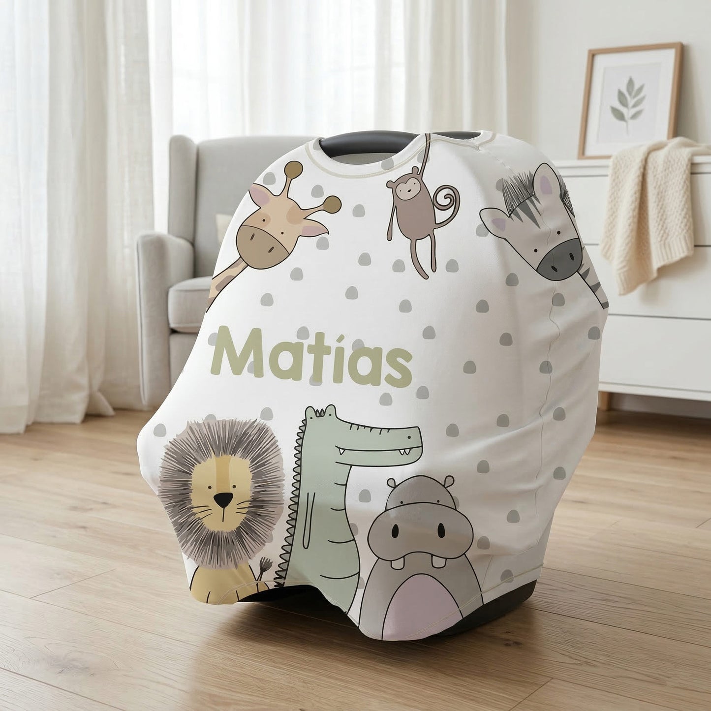 Baby cover Animales Matias
