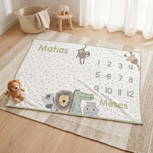 Manta mensual Animales Matias