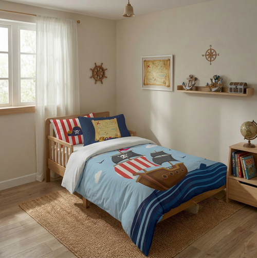 Juego de cama Barco Pirata