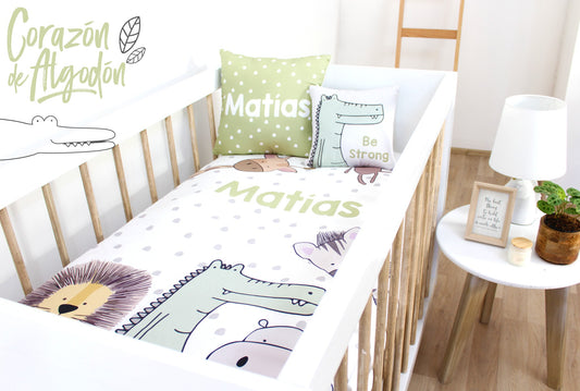 Juego de cuna Animales Matias