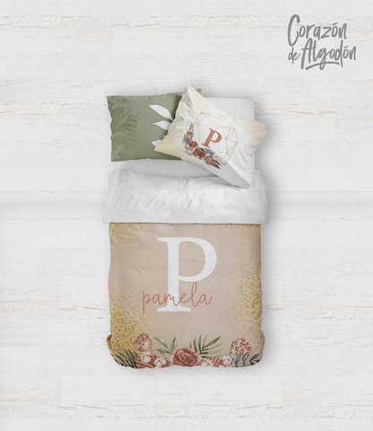 Juego de cama Naturaleza Boho Pamela