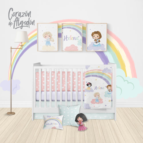 Juego de cuna Princesas