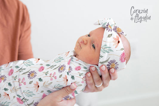 Swaddle Flores Lily