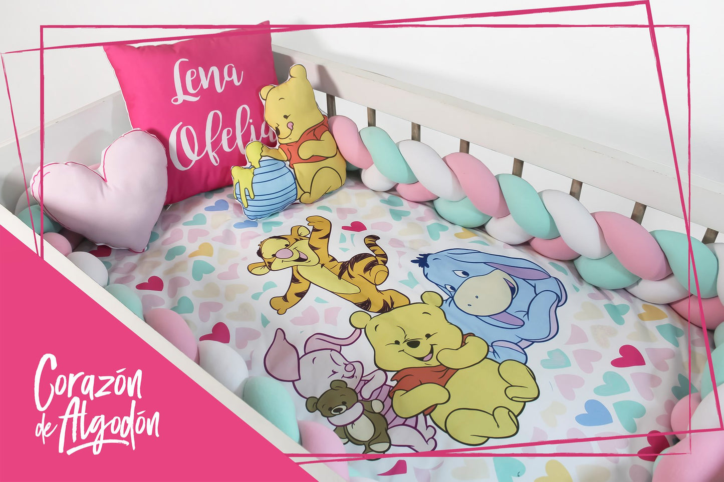 Juego de cuna Winnie Pooh Lena