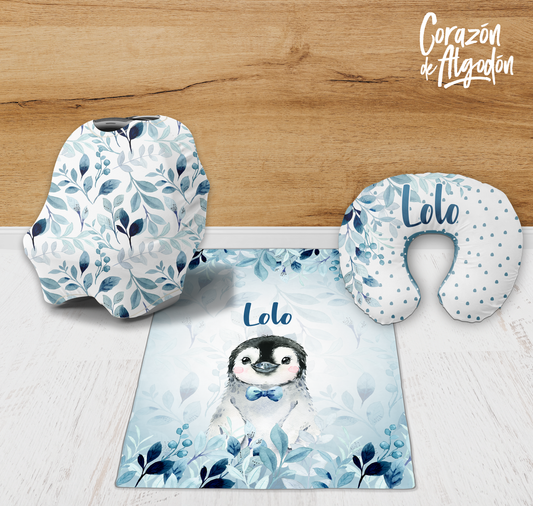 Kit de recién nacido Pingüino Lolo