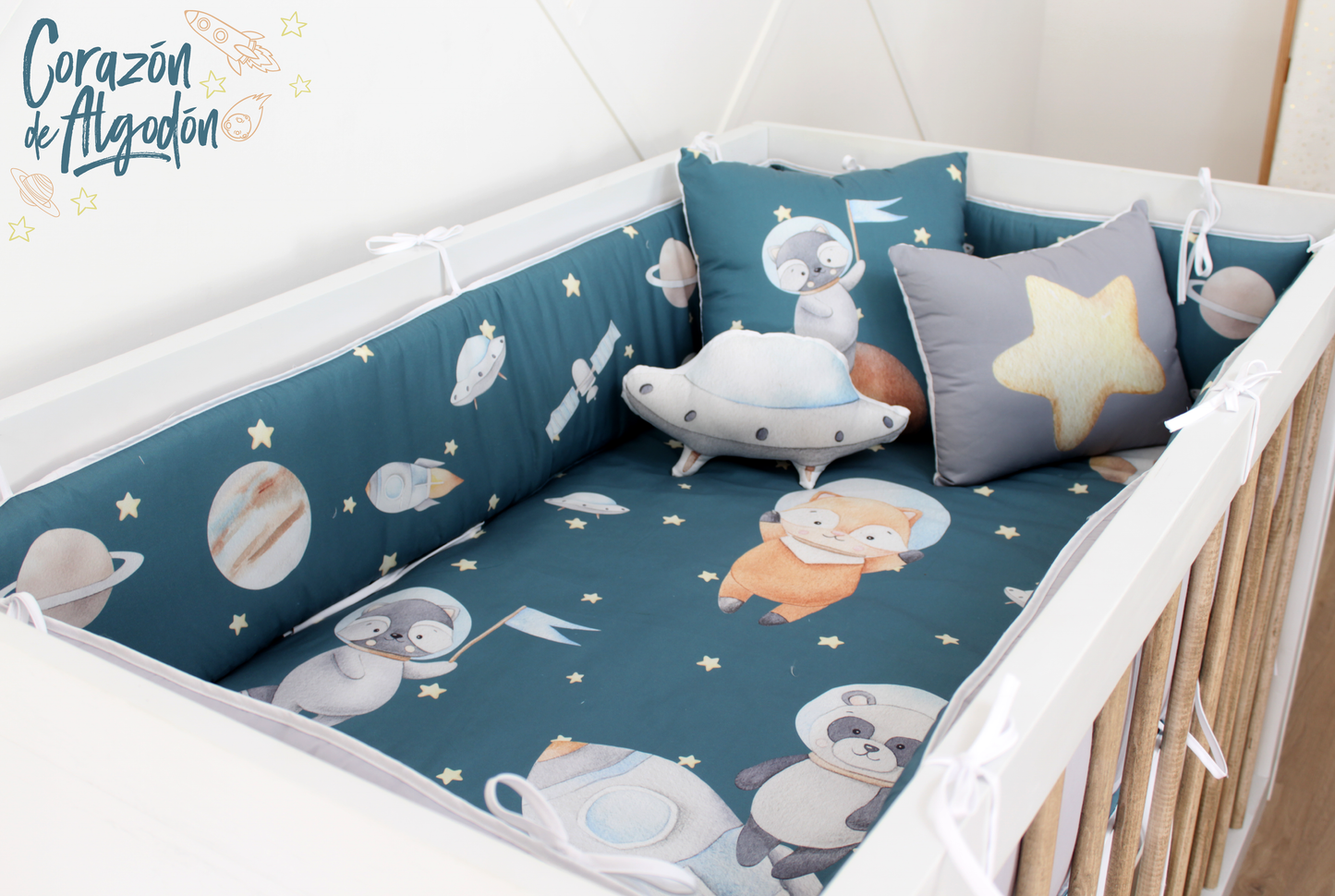 Juego de cuna Astronautas Ethan