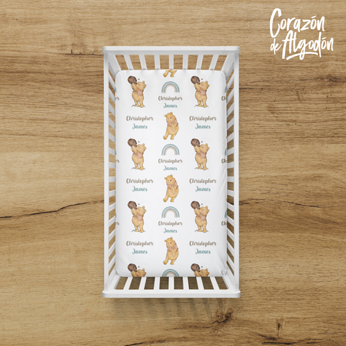 Sábana de cajón Winnie Pooh Christopher