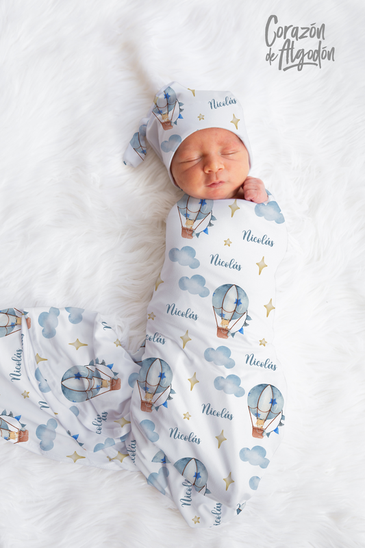 Swaddle Globo Nicolás