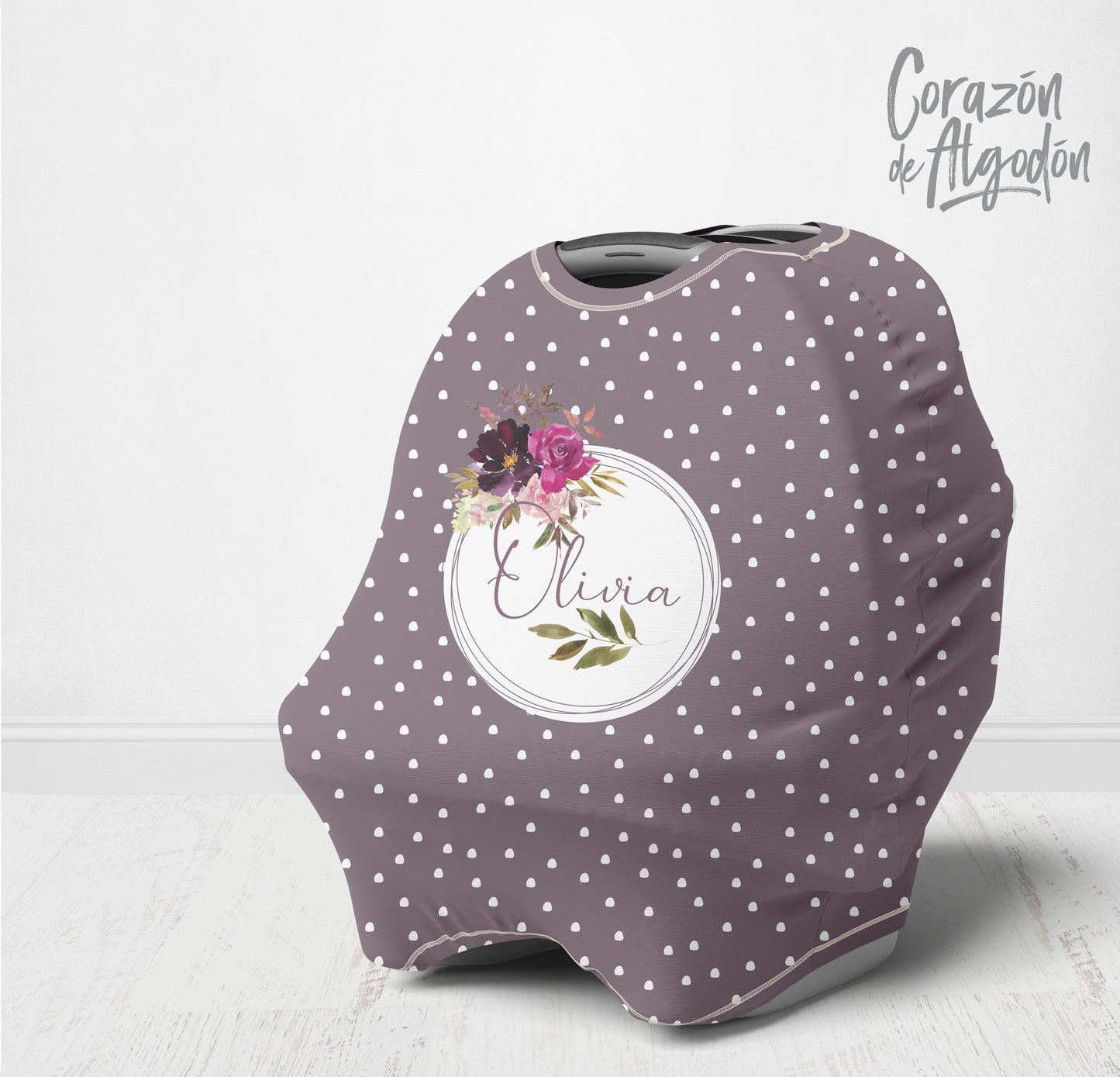 Baby cover Flores Olivia